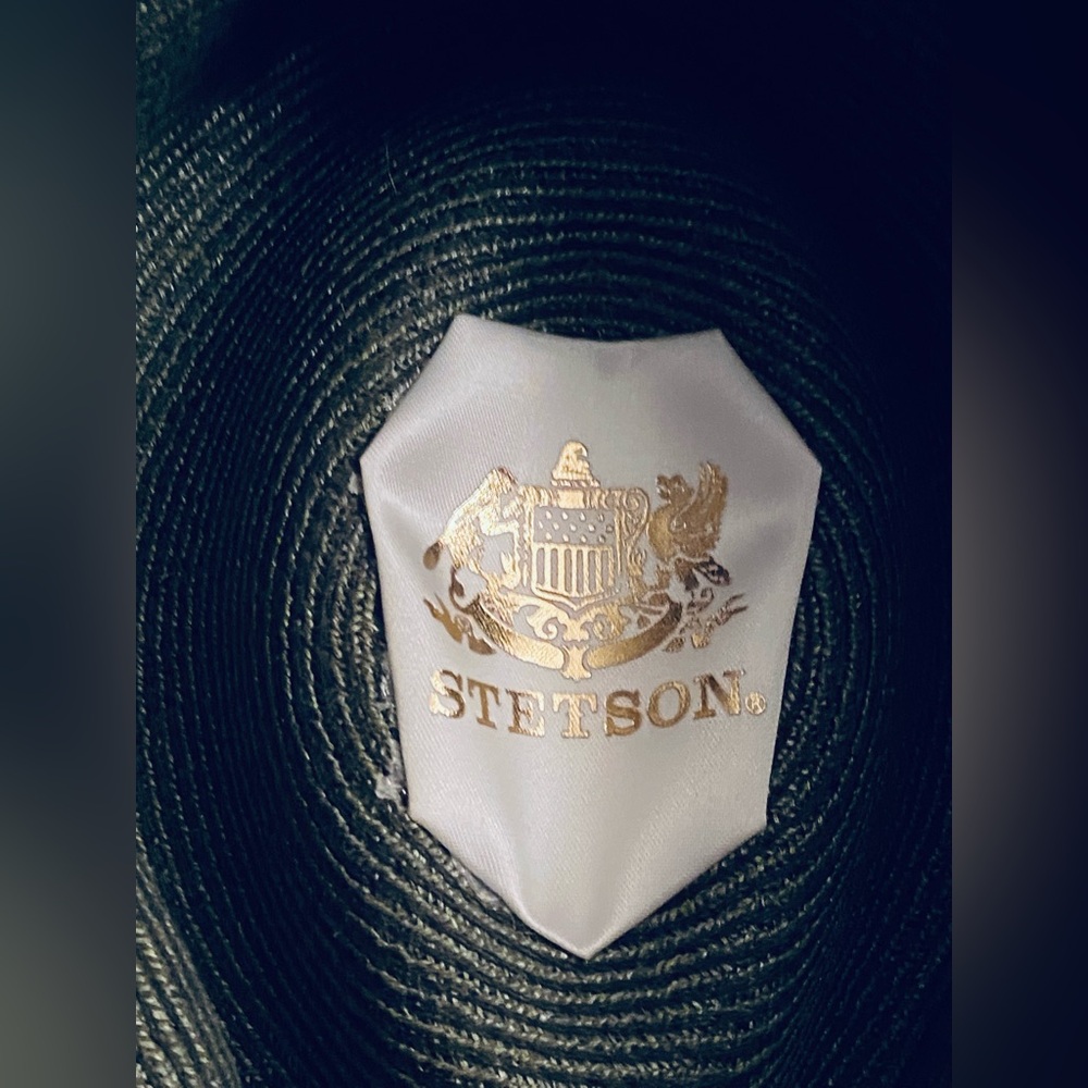 NWOB Stetson STRATOLINER Green Hemp Fedora - Picture 9 of 13
